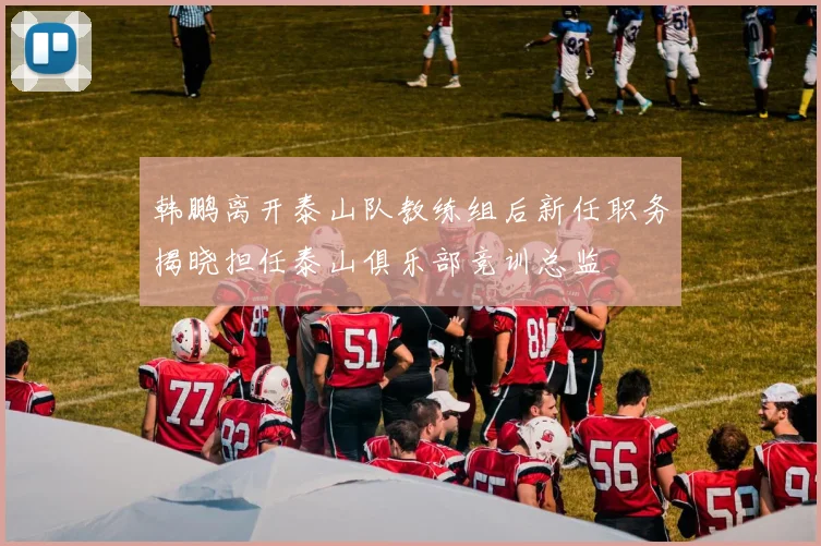韩鹏离开泰山队教练组后新任职务揭晓担任泰山俱乐部竞训总监